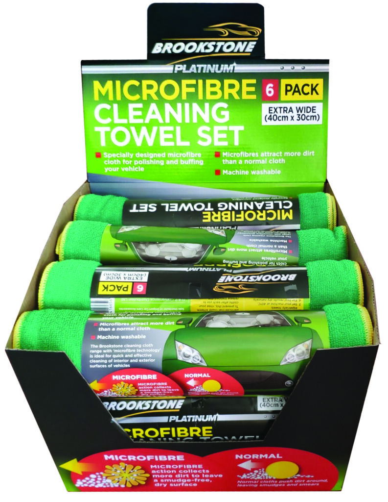 Brookstone Microfibre Cloth Set 6 Pack Alliance Distribution Group