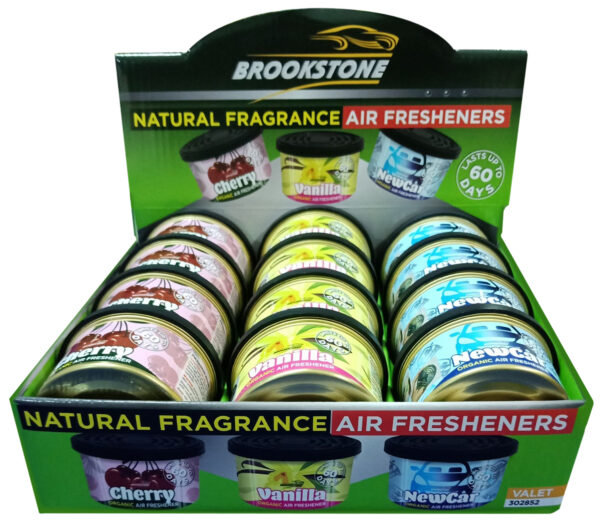 Brookstone Can Air Fresheners in Display