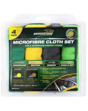 Brookstone Microfibre Cloth Set - 4 pack