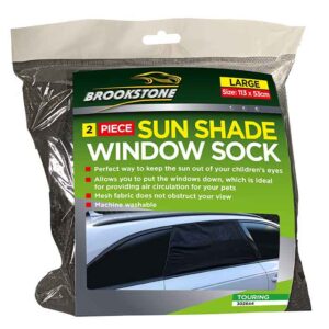 Brookstone Sun Shade Window Sock - Large