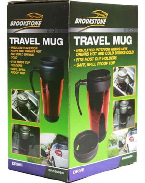 Brookstone Insulated Travel Mug