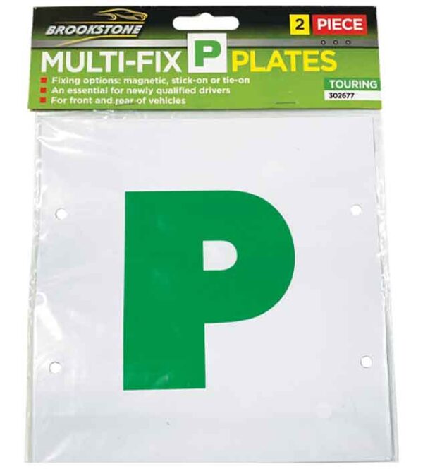 Brookstone Multi-Fix P Plates (2 Piece)