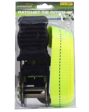 Brookstone Ratchet Tie Down Strap - 15 Feet