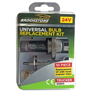 Brookstone Universal Bulb Replacement Kit Trucker (10 Piece)