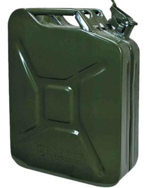 Brookstone Metal Jerry Can with 20 Litre capacity