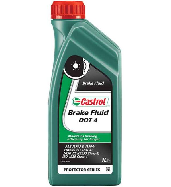 Castrol Brake Fluid Dot 4 1 Litre