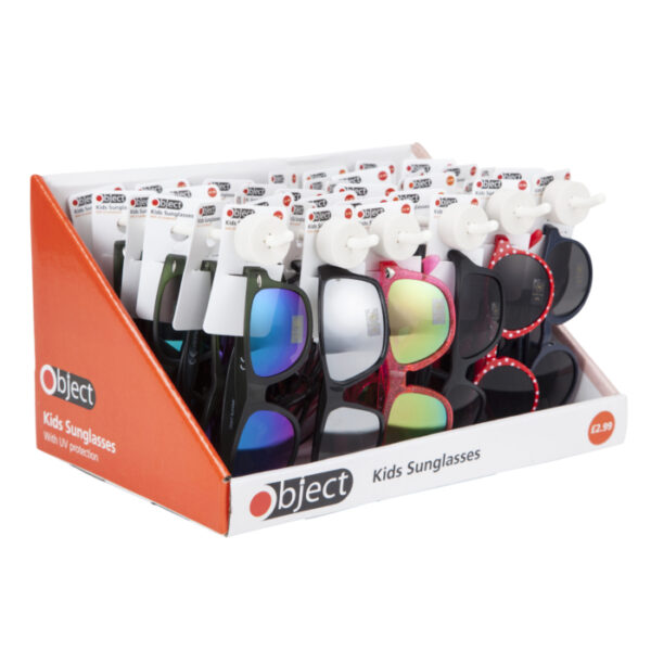 Object Kids Sunglasses in Display