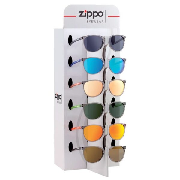 Zippo Neon Rim Sunglasses & Pouch Display