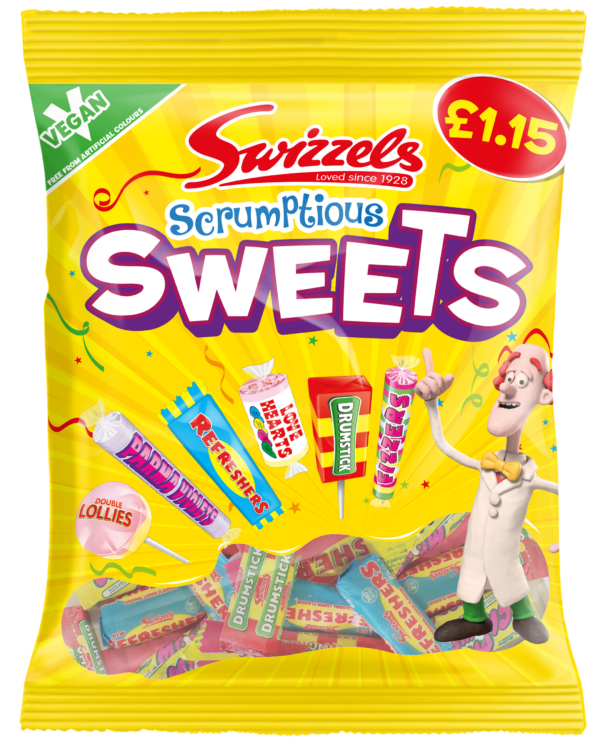 Swizzels Scrumptious Sweets x 12