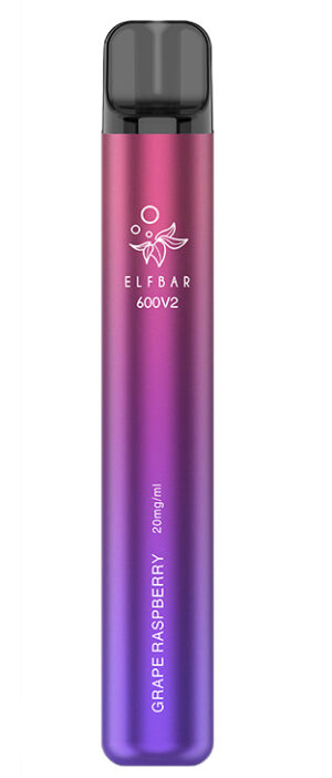 Elf Bar 600 V2 Disposable Grape Raspberry