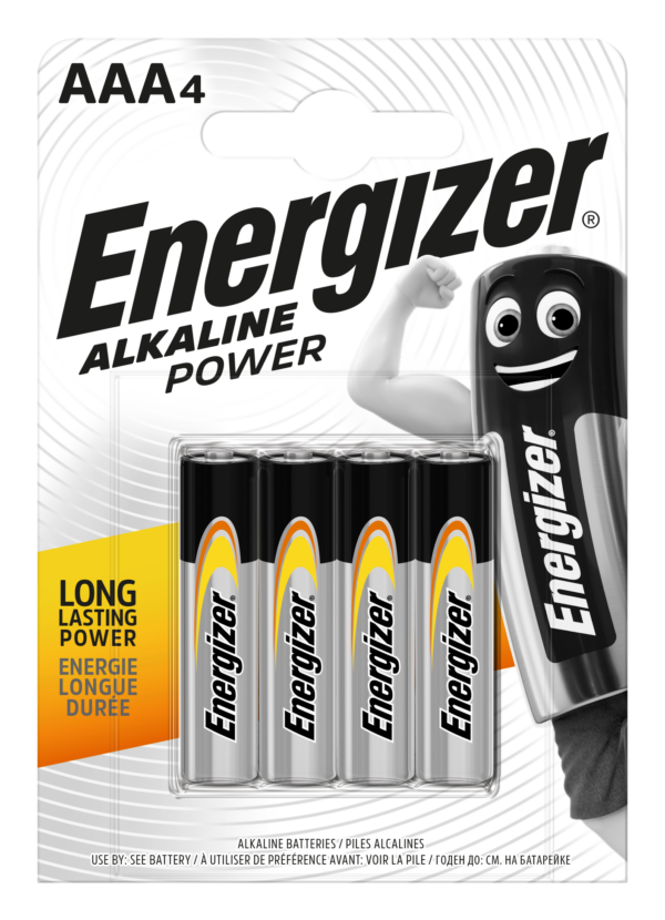 Energizer Alkaline AAA 4 pack x 24