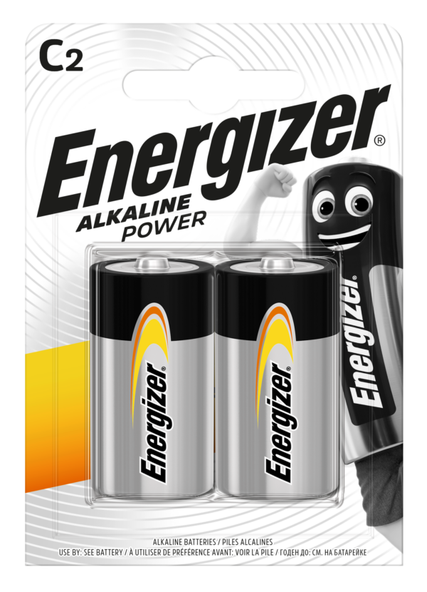 Energizer Alkaline Power C Batteries x 6