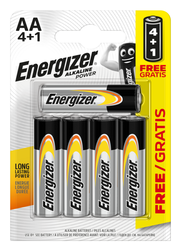 Energizer Alkaline AA 4+1 x 24