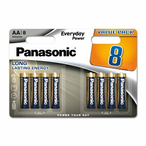 Panasonic Everyday AA 8 Pack