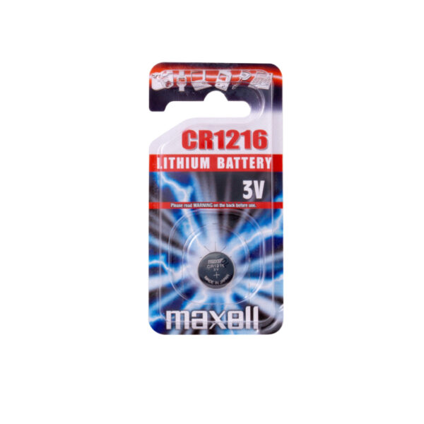 CR1216 3v Lithium Coin Cell Battery