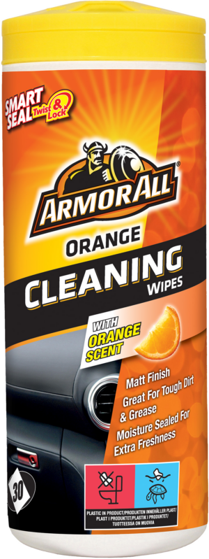 Armor All Orange Cleaning Wipes Tub