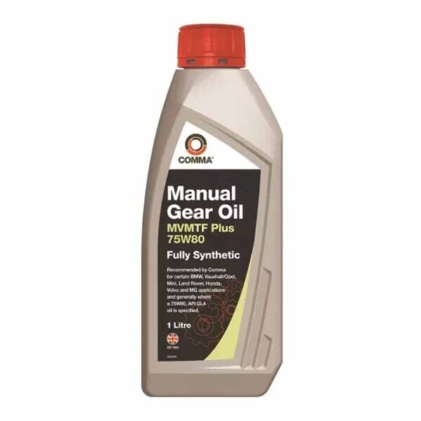 Comma MVMTF Gear Oil 75w-80 1 Litre