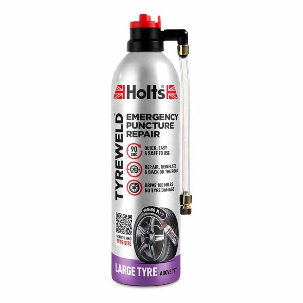 Holts Tyreweld Emergency Puncture Repair - Large Tyres 500ml