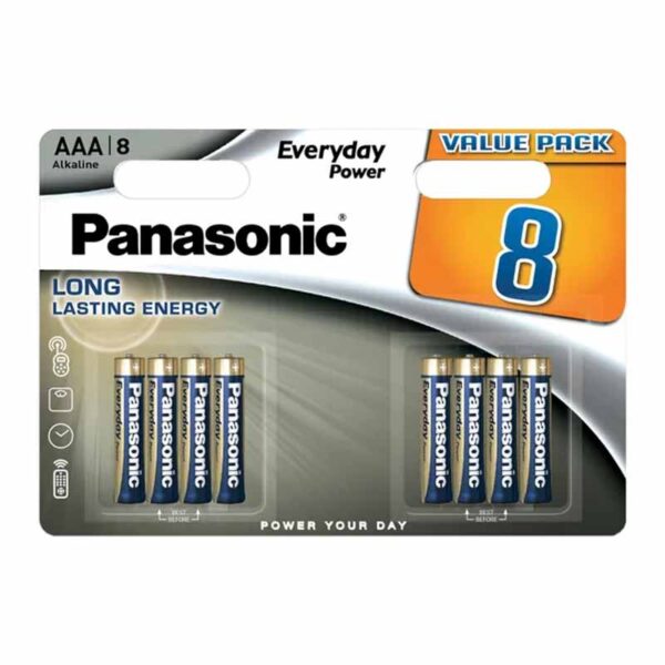 Panasonic Everyday AAA 8 Pack