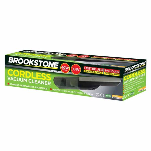 Brookstone Cordless Rechargeable Vacuum Cleaner