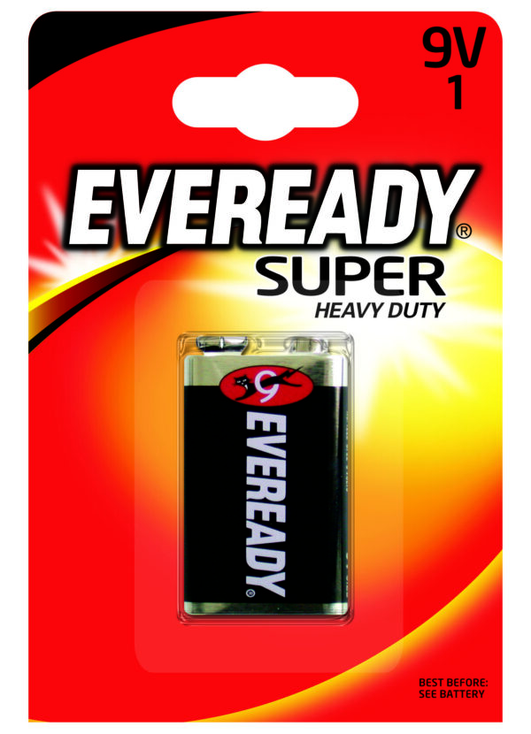 Eveready Super 9v Battery