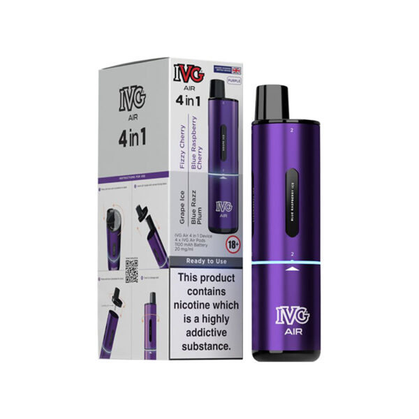 IVG Air 4 in 1 Starter Kit Purple Edition