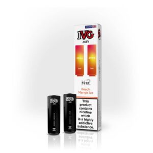 IVG Air Pods Peach Mango 2 x 2ml