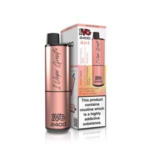 IVG 2400 Peach Edition 4 In 1 Disposable Vape