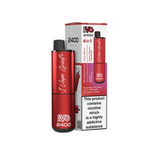 IVG 2400 Cherry Edition 4 In 1 Disposable Vape