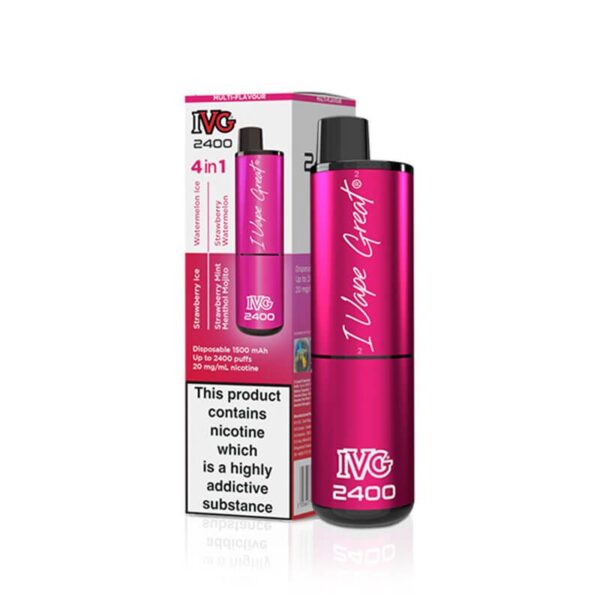 IVG 2400 Pink Edition 4 In 1 Disposable Vape