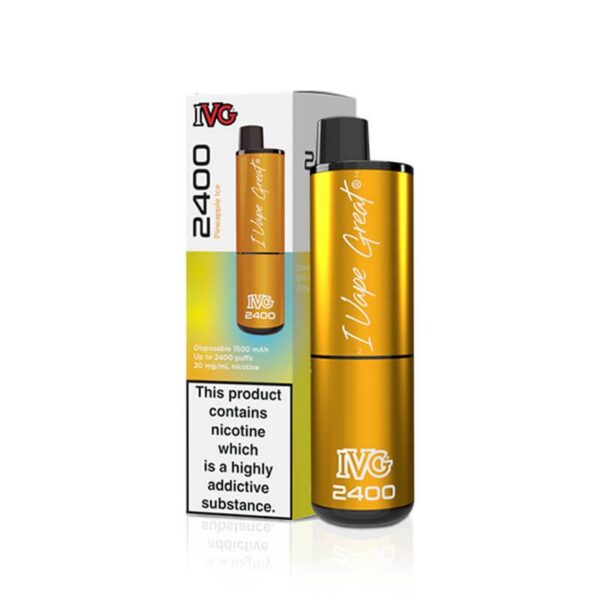 IVG 2400 Pineapple Ice Disposable Vape