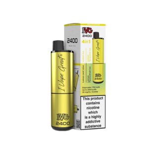 IVG 2400 Lemon Edition 4 In 1 Disposable Vape