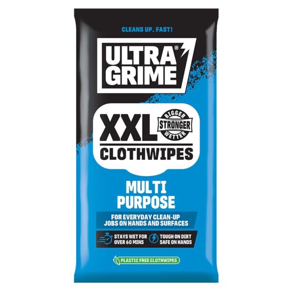 Ultra Grime Multipurpose XXL Clothwipes