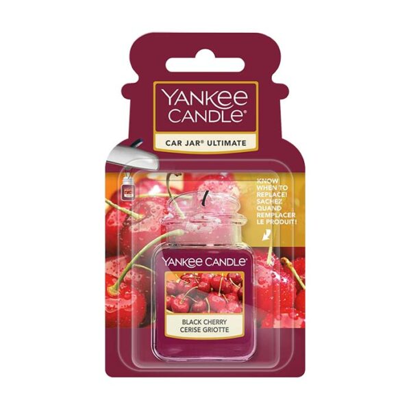 Yankee Candle Car Jar Ultimate Black Cherry Air Freshener