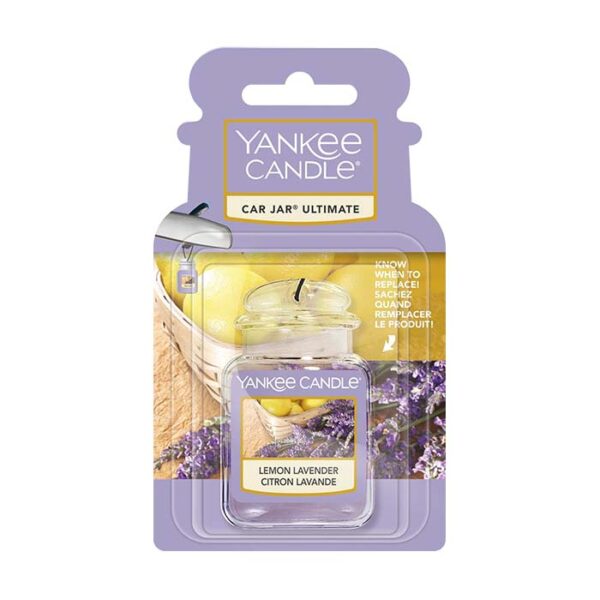 Yankee Candle Car Jar Ultimate Lemon Lavender Air Freshener